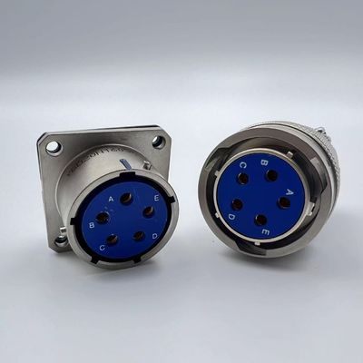 Harga bagus Konektor Militer Amphenol MIL Connectors Mil Spec Plug Bayonet Locked Series FCI Souriau on line