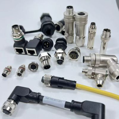 Harga bagus Waterproof EMC Shield Power Circular Electrical Connectors 6 Pin M23 on line