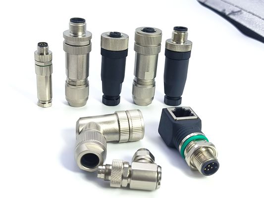 Harga bagus IP67 Waterproof Circular Connector M5 M8 M9 M12 M16 M23 With Cable Overmoulding on line