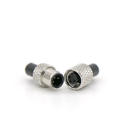 Harga bagus ROHS 5mm IP67 Waterproof M5 4 Pin Connectors For Electrical on line