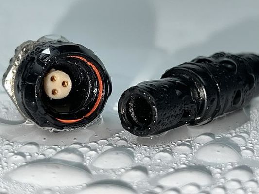Harga bagus IP50 Waterproof Medical Device Electrical Connectors Autoclavable Plastic Push Pull Connector on line