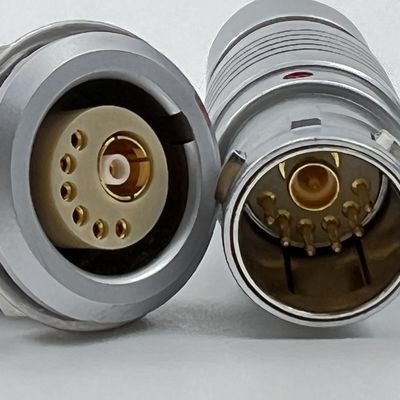 Harga bagus Circular Multiple Contact Coaxial And Signals Weipu Sf6 Push Pull Connectors on line
