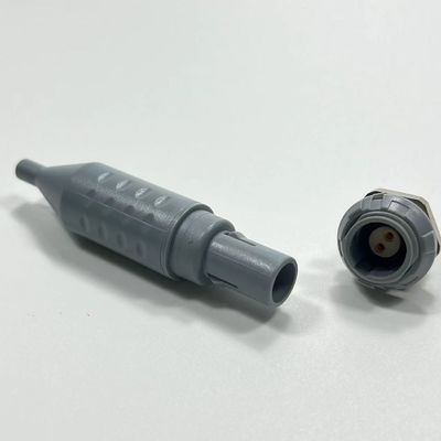 Harga bagus LEMO Redel ODU Push Pull Cable Connectors Plastic Shell Disposable 2 ~ 14 Contacts on line