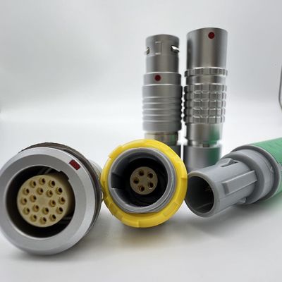 Harga bagus IP68 LEMO REDEL ODU Equipment Medical Connectors Metal And Plastic Series on line