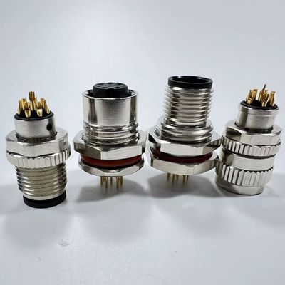 Harga bagus IP67 Industrial Wire Waterproof Bulkhead Electrical Connectors Plug And Socket 2-19 Contacts on line