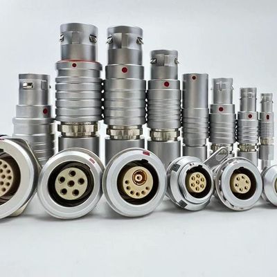 Harga bagus IP50 Waterproof Push Pull Electrical Connectors 8 Pin Dustproof on line